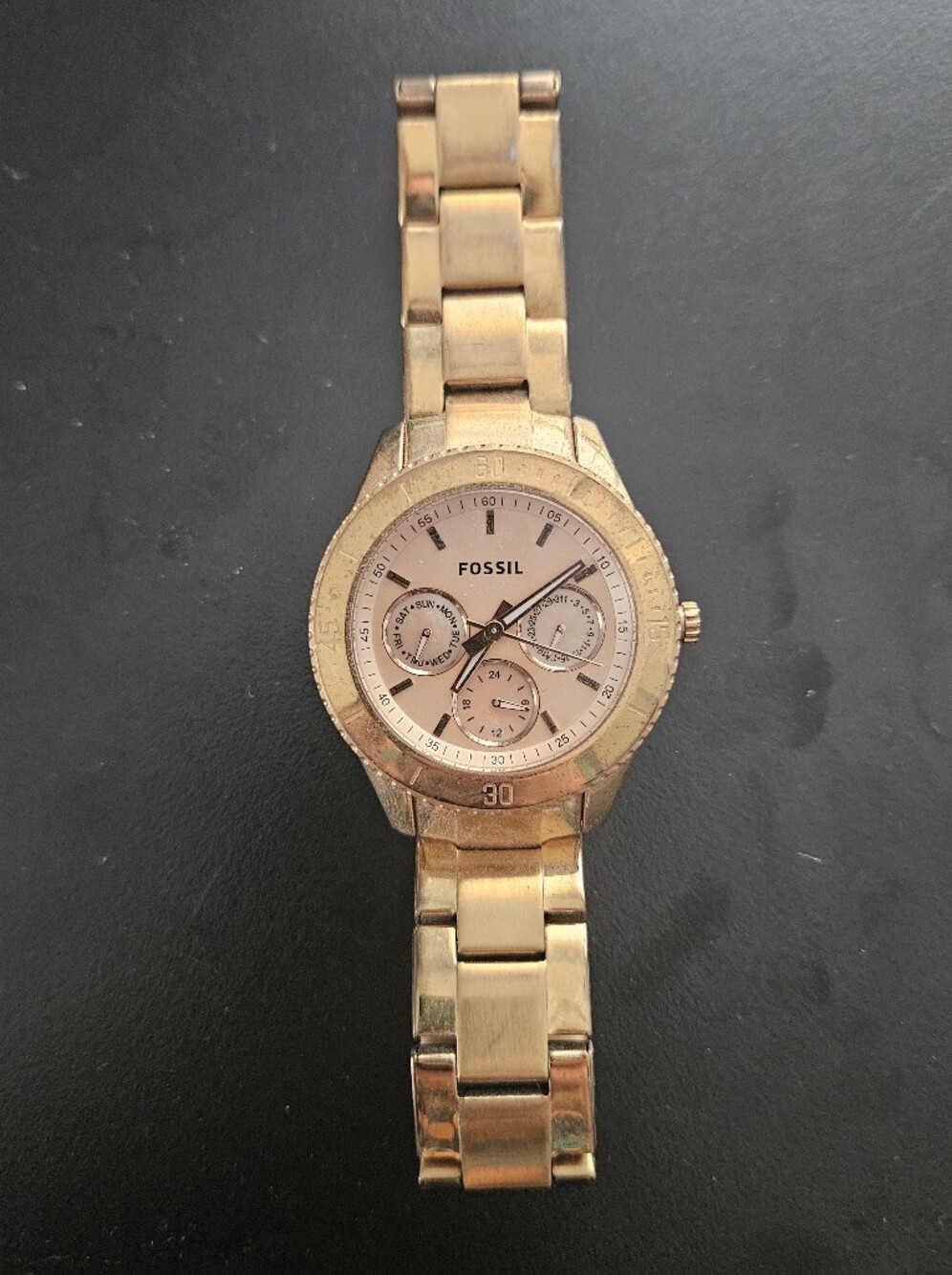 Fossil Stella Rose Gold Watch